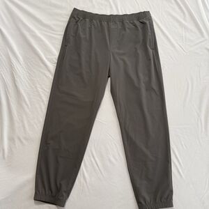 Soybu Jogger Pants Mens XL Gray Athletic Track Pants Stretch Elastic Waist